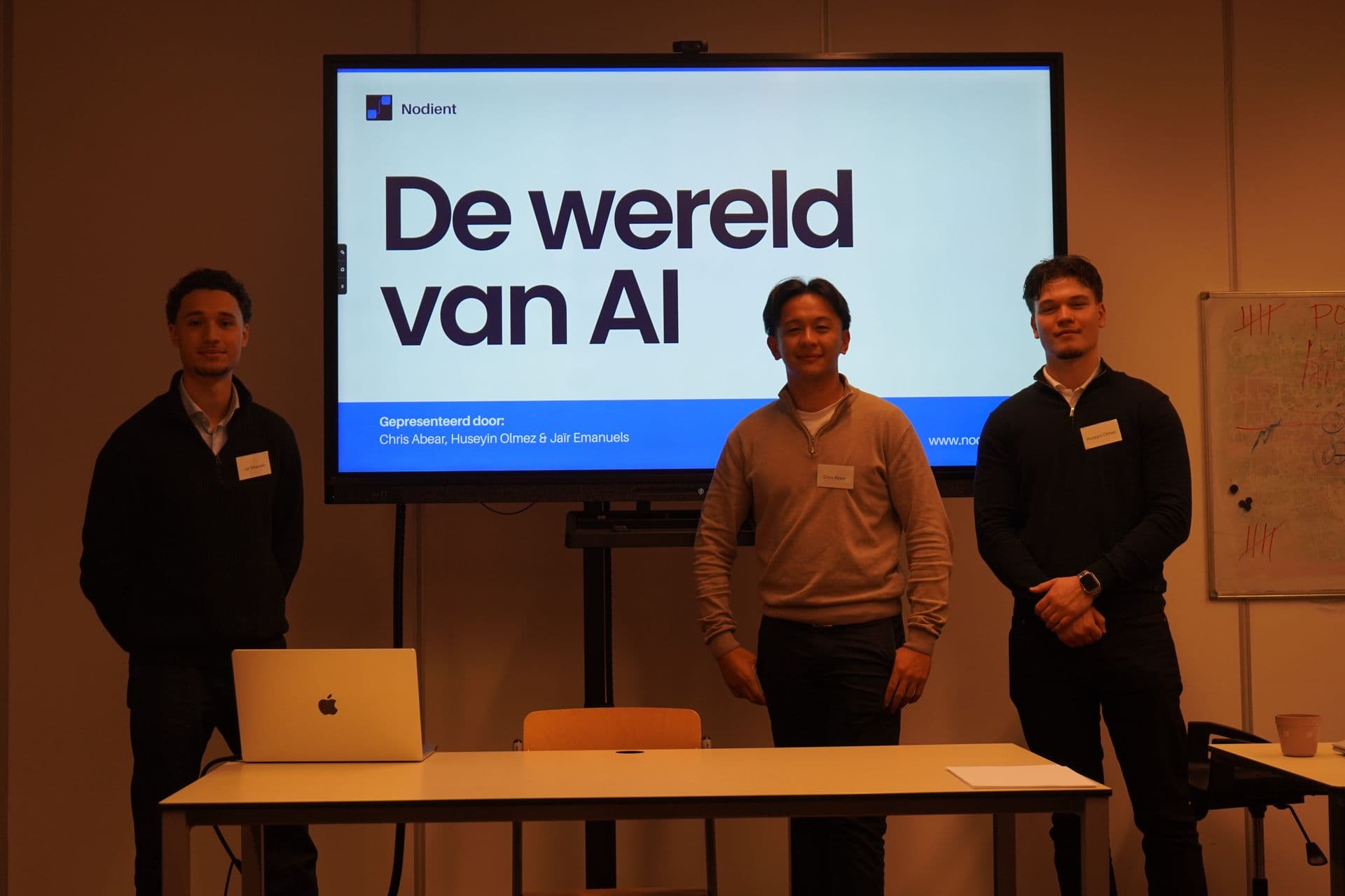 Nodient team presenteert De wereld van AI